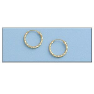 Aros oro 18kl -11mm