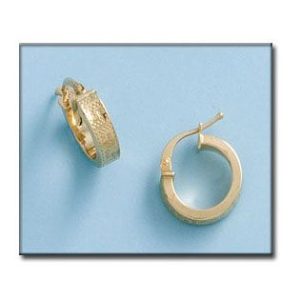 Aros oro 18kl greca – 12mm