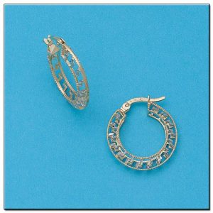 Aros oro 18kl filigrana