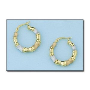 Aros oro 18kl tricolor