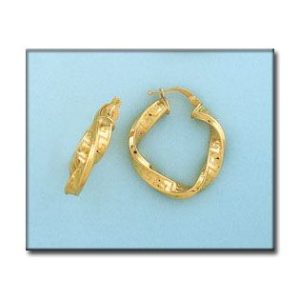 Aros oro 18kl greca – 17mm