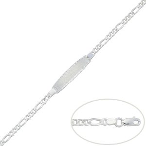 Pulsera plata 925m 3×1