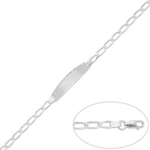 Pulsera bilbao plata 925mm – 4mm