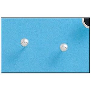 Pendiente plata 925mm bola 4mm
