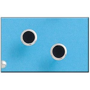 Pendiente plata 925mm circulo negro – 8mm