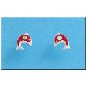 Pendiente plata 925mm delfin grande