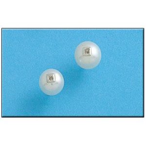 Pendiente plata 925mm perla shell
