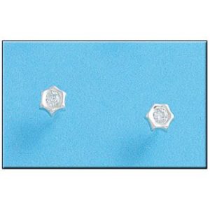 Pendiente plata 925mm estrella pequeño