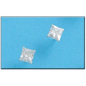Pendiente plata 925mm cuadrado – 6x6mm