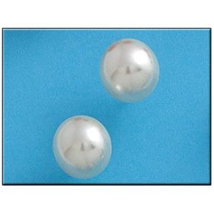 Pendiente plata 925mm perla shell – 11mm