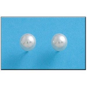 Pendiente plata 925mm perla shell – 8mm