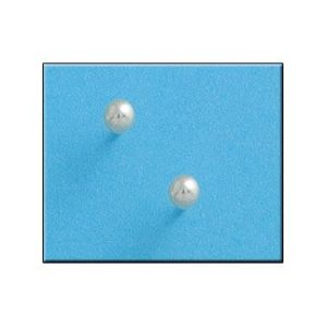 Pendiente plata 925mm perla shell – 5mm
