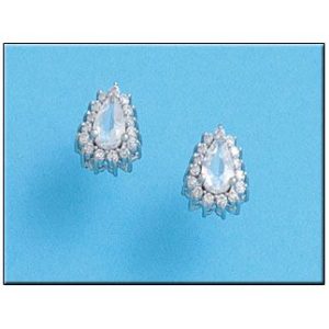 Pendientes plata 925mm lagrima