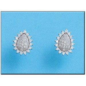 Pendientes plata 925mm lagrima