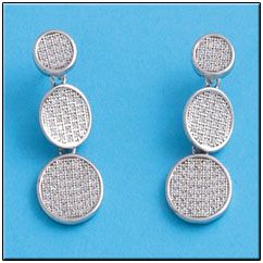 Pendientes plata 925mm circulos