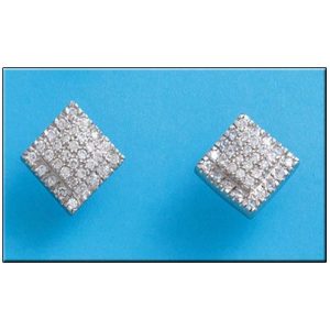 Pendientes plata 925mm circonitas