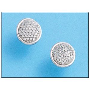 Pendientes plata 925mm redondo