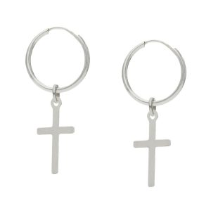 Aros plata 925mm cruz – 11mm