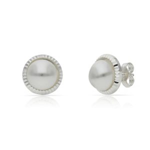 Pendientes plata 925mm perlas – 10.50mm