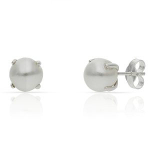 Pendientes plata 925mm perlas – 7mm