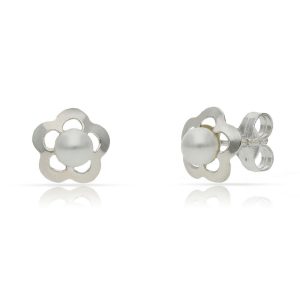 Pendientes plata 925mm perlas – 8mm