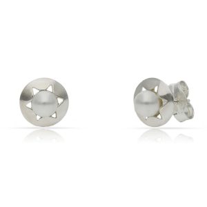Pendientes plata 925mm perlas – 7mm