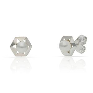 Pendientes plata 925mm perlas – 7mm
