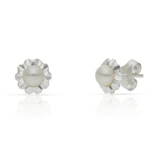 Pendientes plata 925mm perlas – 7.50mm