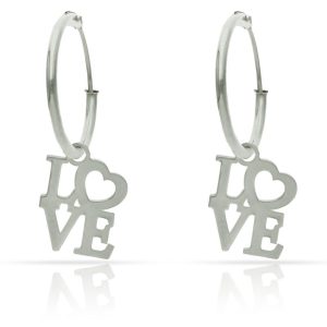 Aros plata 925mm love – 12mm