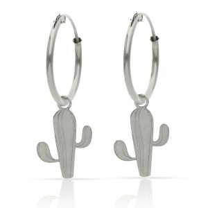 Aros plata 925mm cactus – 12mm