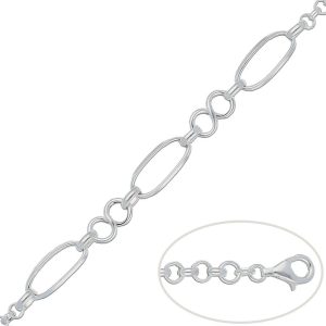 Pulsera plata 925mm infinitos