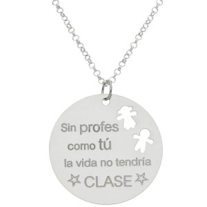 Gargantilla plata 925mm circular – 26mm