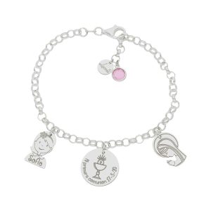 Pulsera mi historia plata 925mm comunion