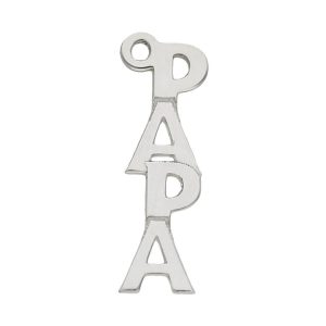 Mi historia – abalorio plata 925mm papa
