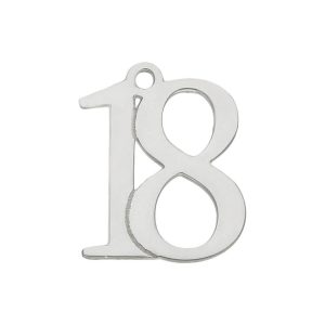 Mi historia – abalorio plata 925mm numero