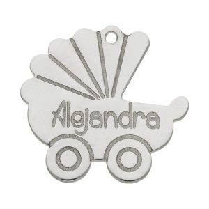 Mi historia – abalorio plata 925mm carrito