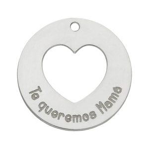 Mi historia – abalorio plata 925mm te queremos
