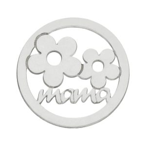 Mi historia – abalorio plata 925mm mama flores