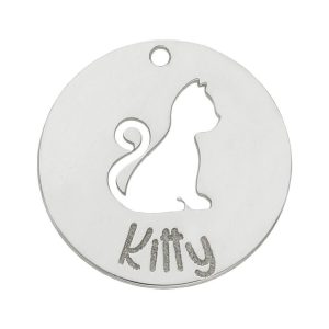 Mi historia – abalorio plata 925mm gato