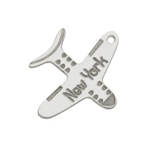 Mi historia – abalorio plata 925mm avion