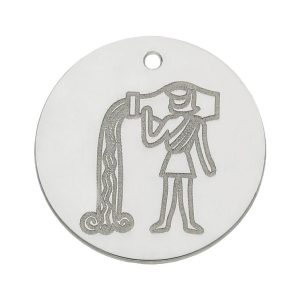Mi historia – abalorio plata 925mm horoscopo acuario