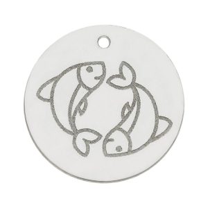Mi historia – abalorio plata 925mm horoscopo piscis