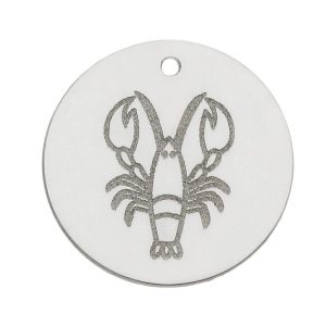 Mi historia – abalorio plata 925mm horoscopo cancer