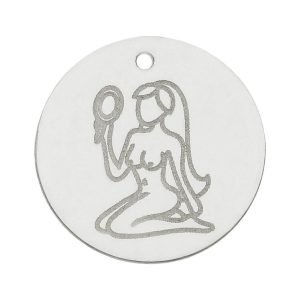 Mi historia – abalorio plata 925mm horoscopo virgo