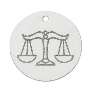 Mi historia – abalorio plata 925mm horoscopo libra