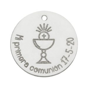 Mi historia – abalorio plata 925mm comunion