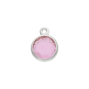 Mi historia – abalorio plata 925mm rosa