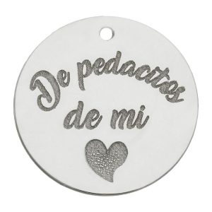 Mi historia – abalorio plata 925mm pedacitos