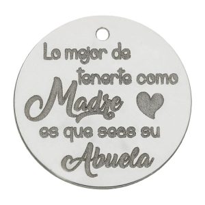 Mi historia – abalorio plata 925mm abuela