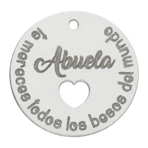 Mi historia – abalorio plata 925mm abuela